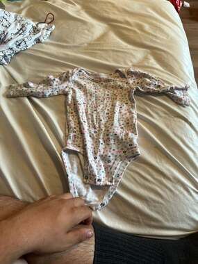 Simple Joys by Carter's Long-Sleeve Floral Baby Bodysuit, Size 12M